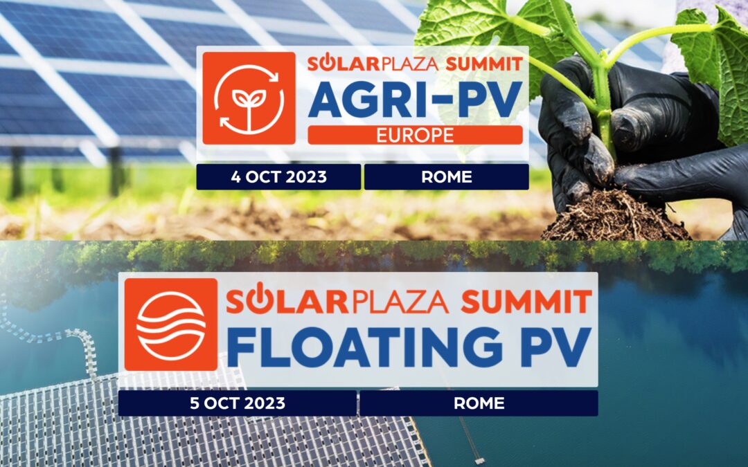 SOLARPLAZA Floating PV and Agri-PV Summits